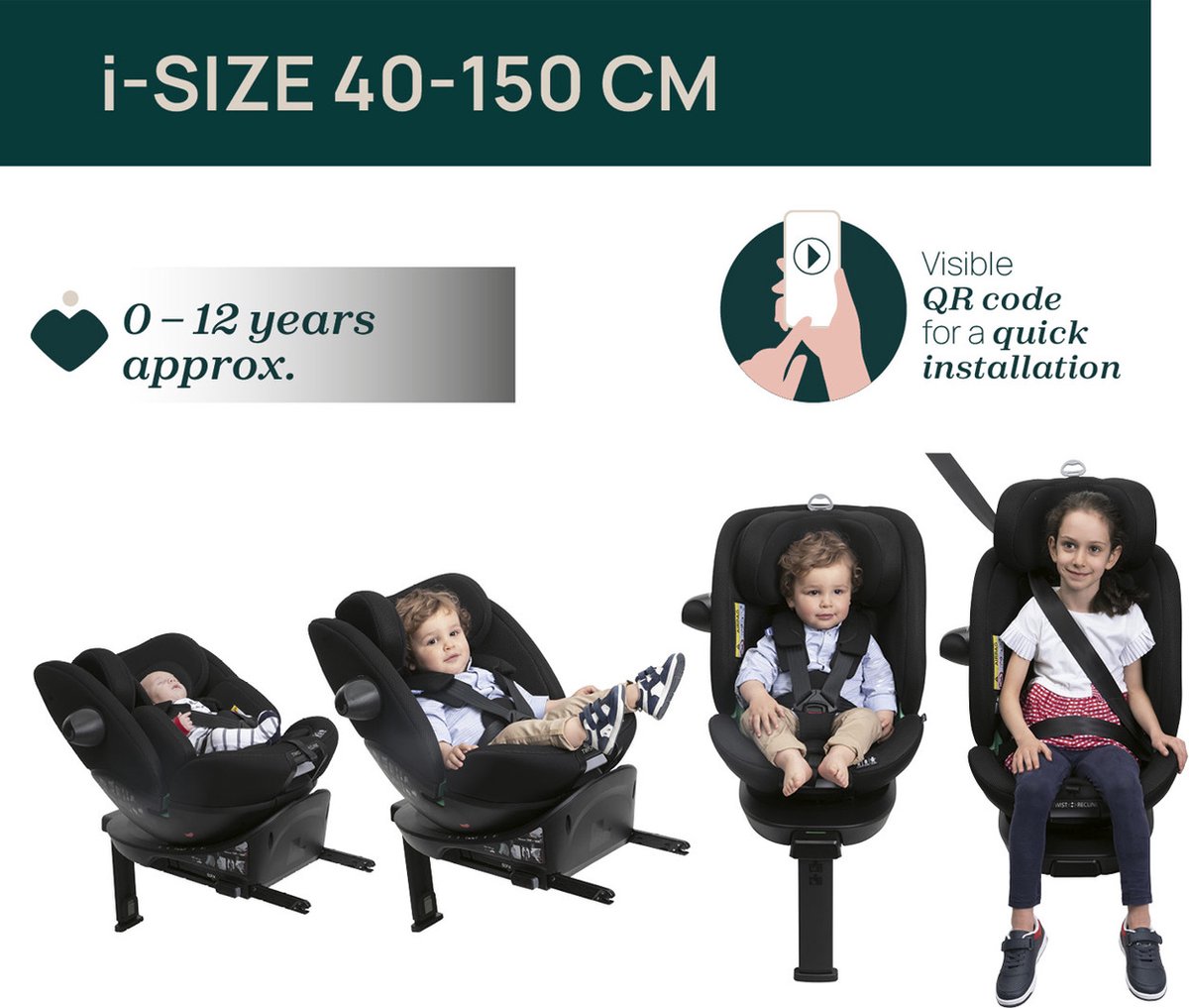 Wat vinden we goed aan de Chicco EveryOne i-Size Autostoel Grey Black