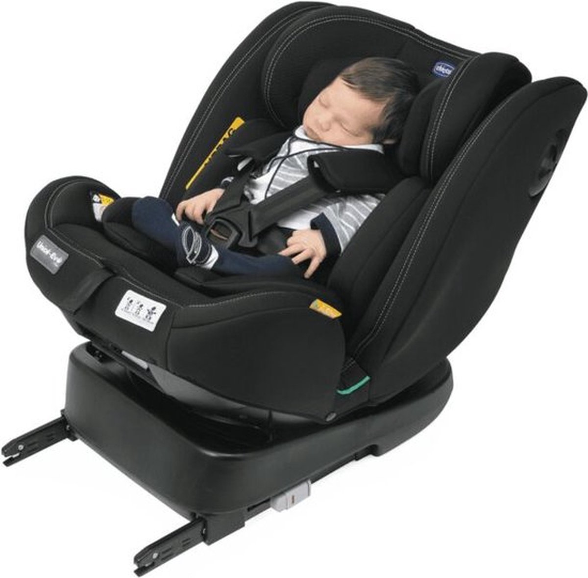 Chicco Unico Evo i-Size Autostoel Zwart