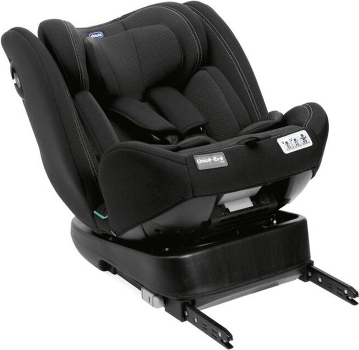 Chicco Unico Evo i-Size Autostoel Zwart