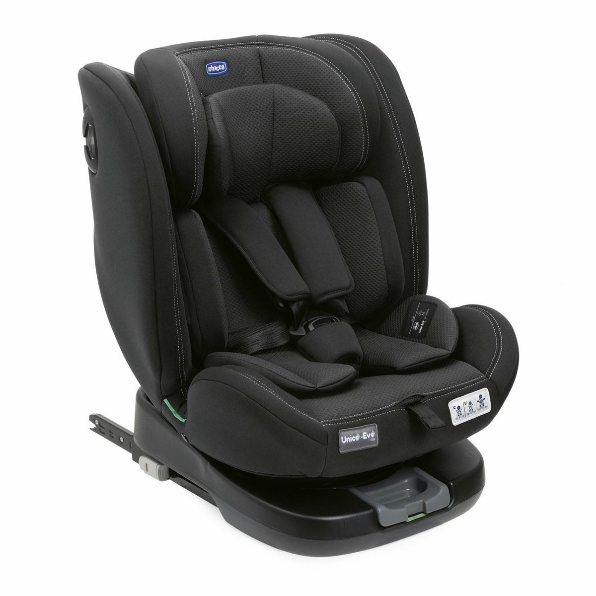 Chicco Unico Evo i-Size Autostoel Zwart