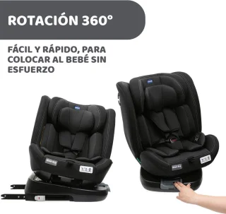 Chicco Unico Evo i-Size Autostoel Zwart