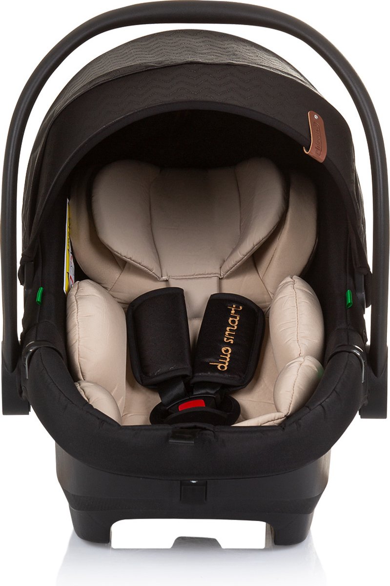 Chipolino Duo Smart Autostoel 0-25 kg Obsidian Gold