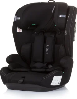 Chipolino Icon Autostoel I-Size Groep 1/2/3 Zwart