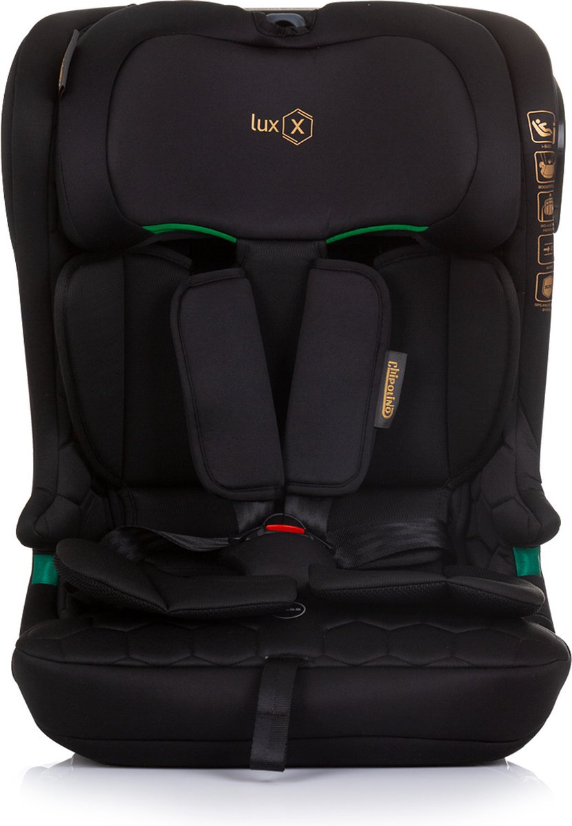 Chipolino Lux X Autostoel i-Size Isofix Obsidian