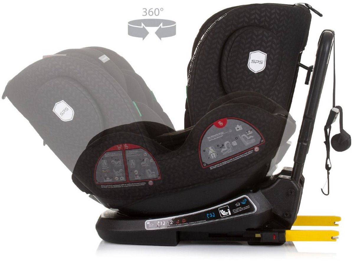 Chipolino Peak Autostoel Obsidian