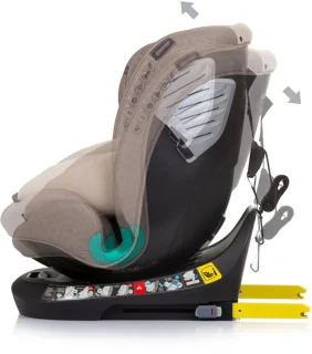 Chipolino Supreme I-Size autostoel Macademia