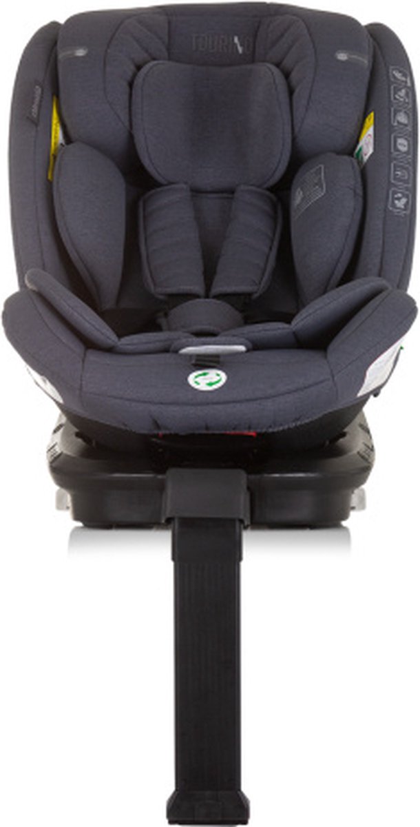 Wat vinden we goed aan de Chipolino Tourino i-Size Autostoel 40-150 cm Isofix Granite