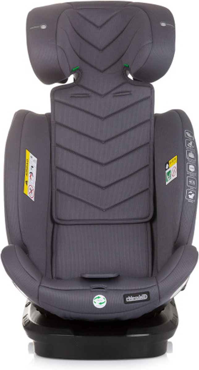 Chipolino Volare Autostoel i-Size Groep 0+-3 Granite Grijs