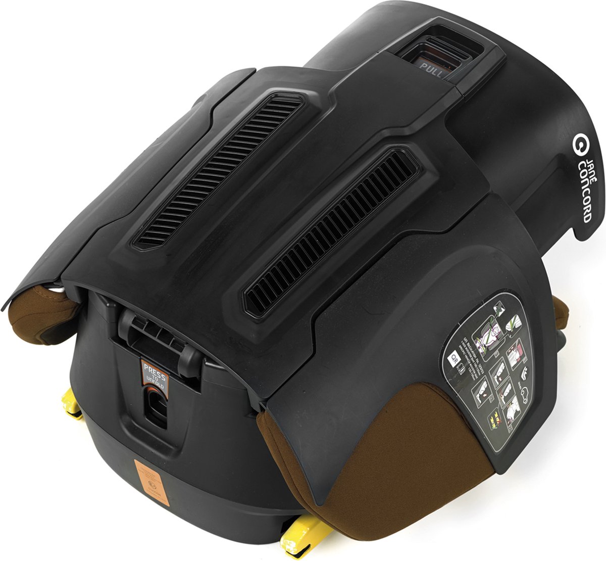 Concord iFoldy Autostoel iSize Matt Black 3,5-12 jaar