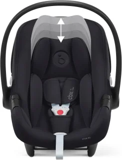 CYBEX Aton B2 i-Size Autostoeltje met Base One - Volcano Zwart