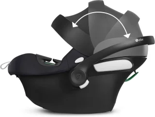 CYBEX Aton B2 i-Size Autostoeltje met Base One - Volcano Zwart