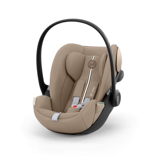 Cybex Cloud G Plus Almond Beige — Luxe comfort en slimme veiligheid voor je baby