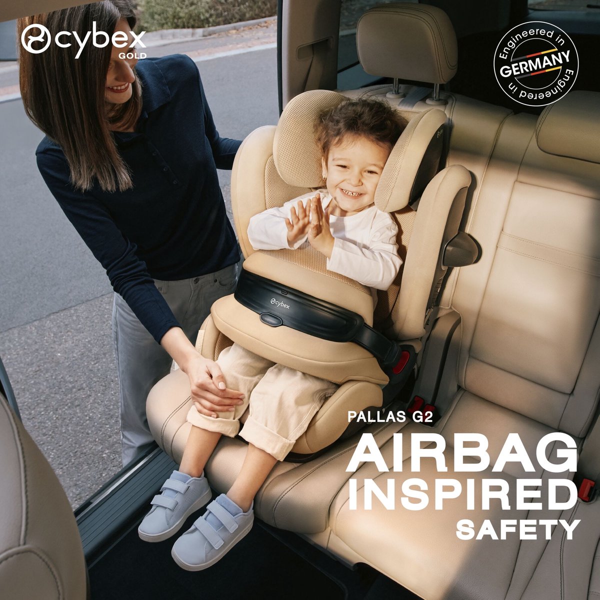 Cybex Pallas G2 Autostoel Almond Beige
