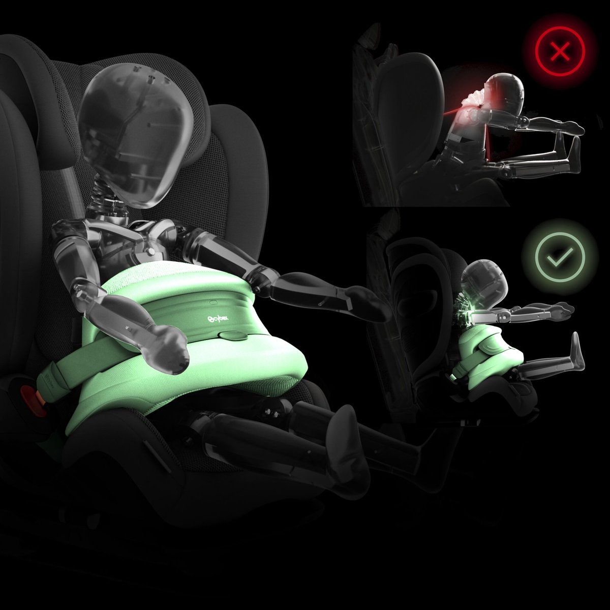 Cybex Pallas G2 Autostoeltje Magic Black