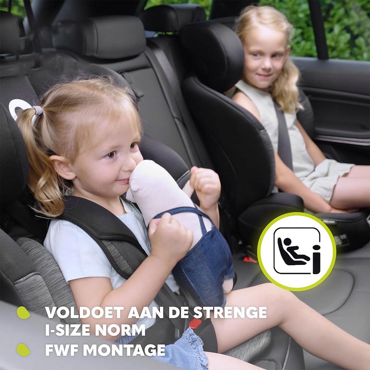 DailySupplies Kinderstoel Auto Zwart-Grijs