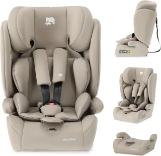 De Deryan Carter Basic Autostoel Nougat in één oogopslag