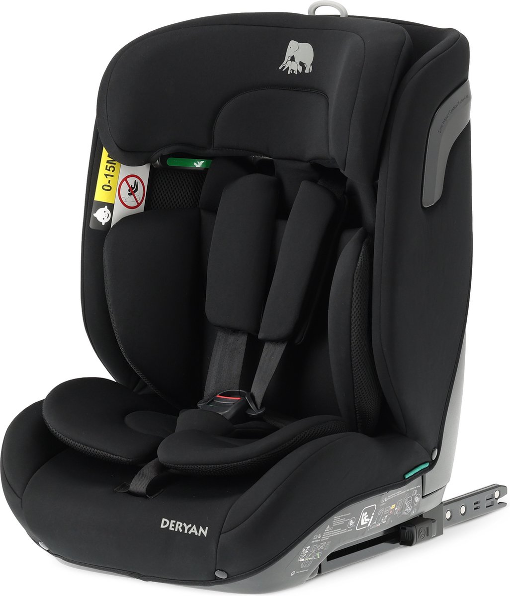 Deryan Carter Luxe i-Size Autostoeltje Zwart