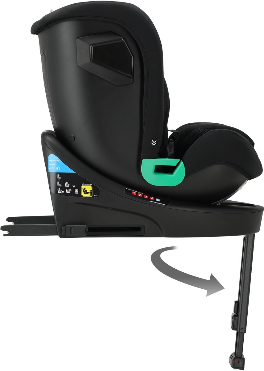 Deryan Chase Luxe i-Size Autostoel 0-36kg Isofix 360°