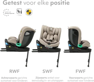 Wat vinden we goed aan de Deryan Chase Luxe i-Size Autostoeltje