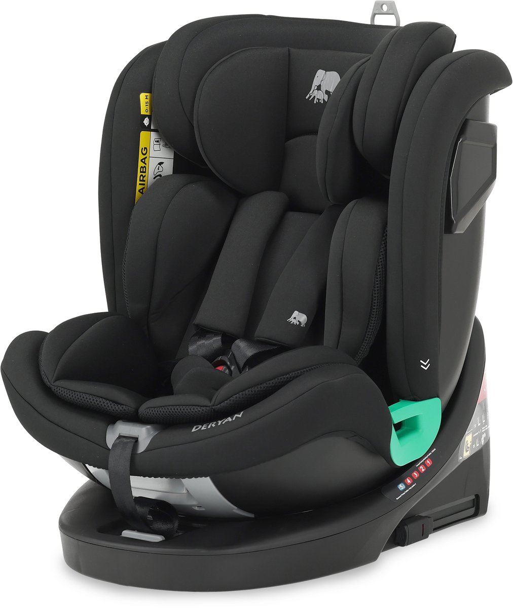 Deryan Colin Luxe I-Size Autostoel Zwart