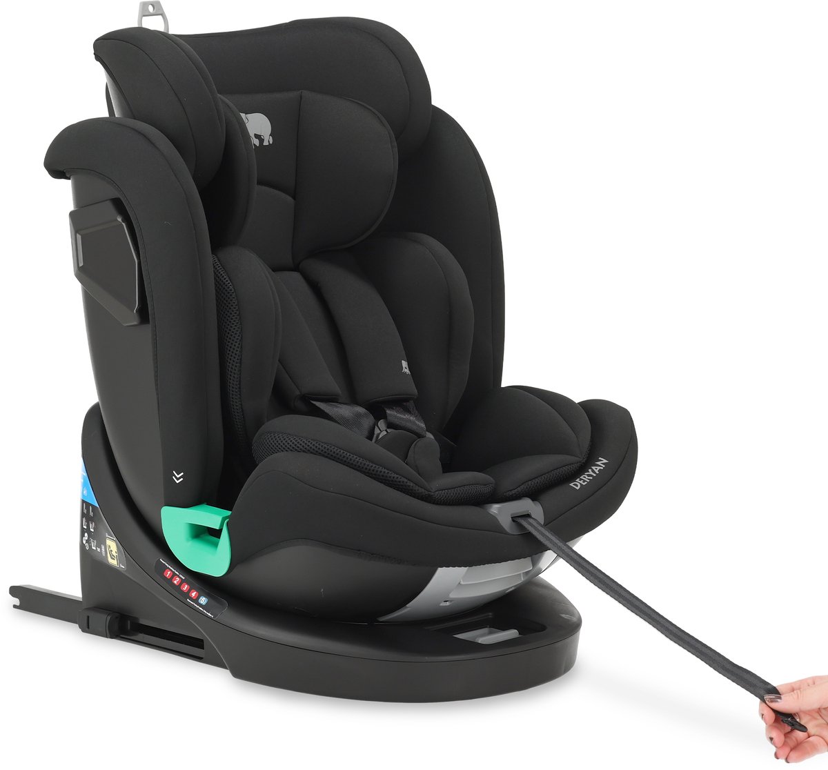 Deryan Colin Luxe I-Size Autostoel Zwart