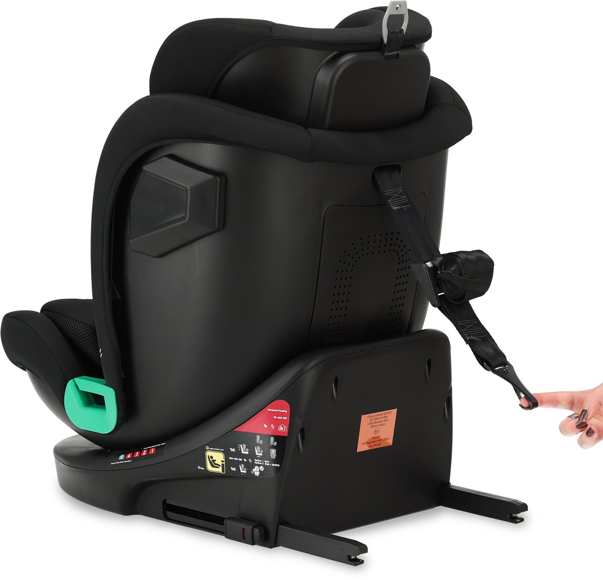 Deryan Colin Luxe I-Size Autostoel Zwart