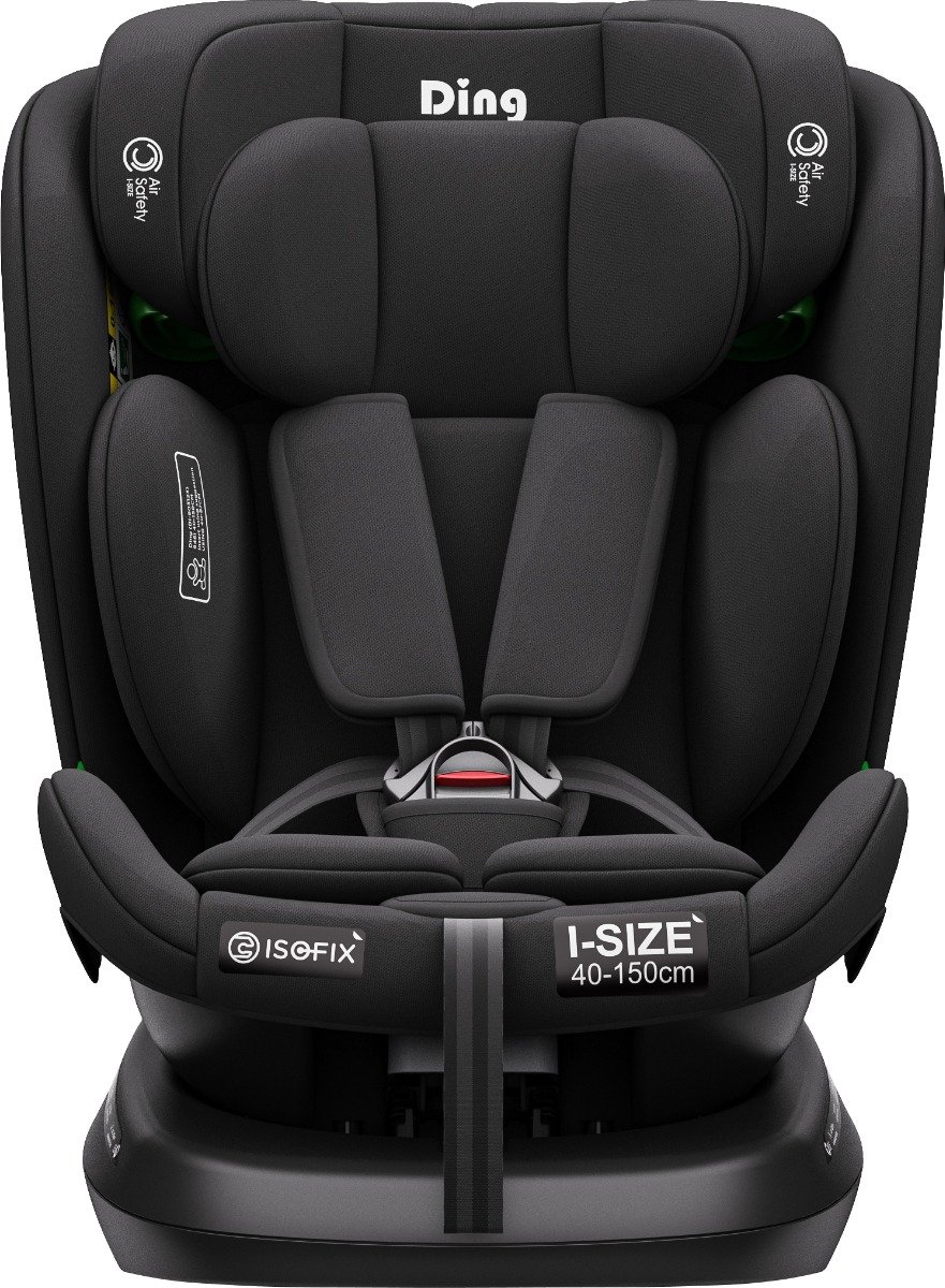 Wat vinden we goed aan de Ding Aiden 360 Autostoel Zwart Isofix i-Size