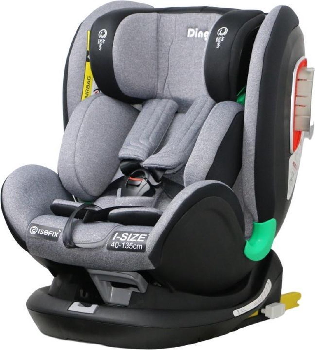 Ding Autostoel Philo i-Size Grey