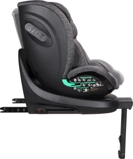 Ding Fynn Autostoel 360° Isofix Grijs i-Size
