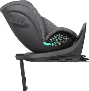 Ding Fynn Autostoel 360° Isofix Grijs i-Size