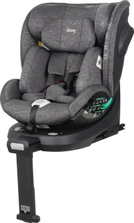 Ding Fynn Autostoel 360° Isofix Grijs i-Size