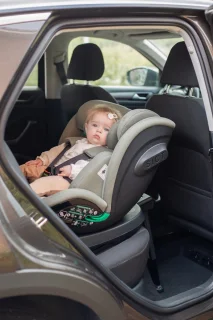 Ding Fynn Isofix Autostoel 360° Zwart i-Size 0-12 Jaar