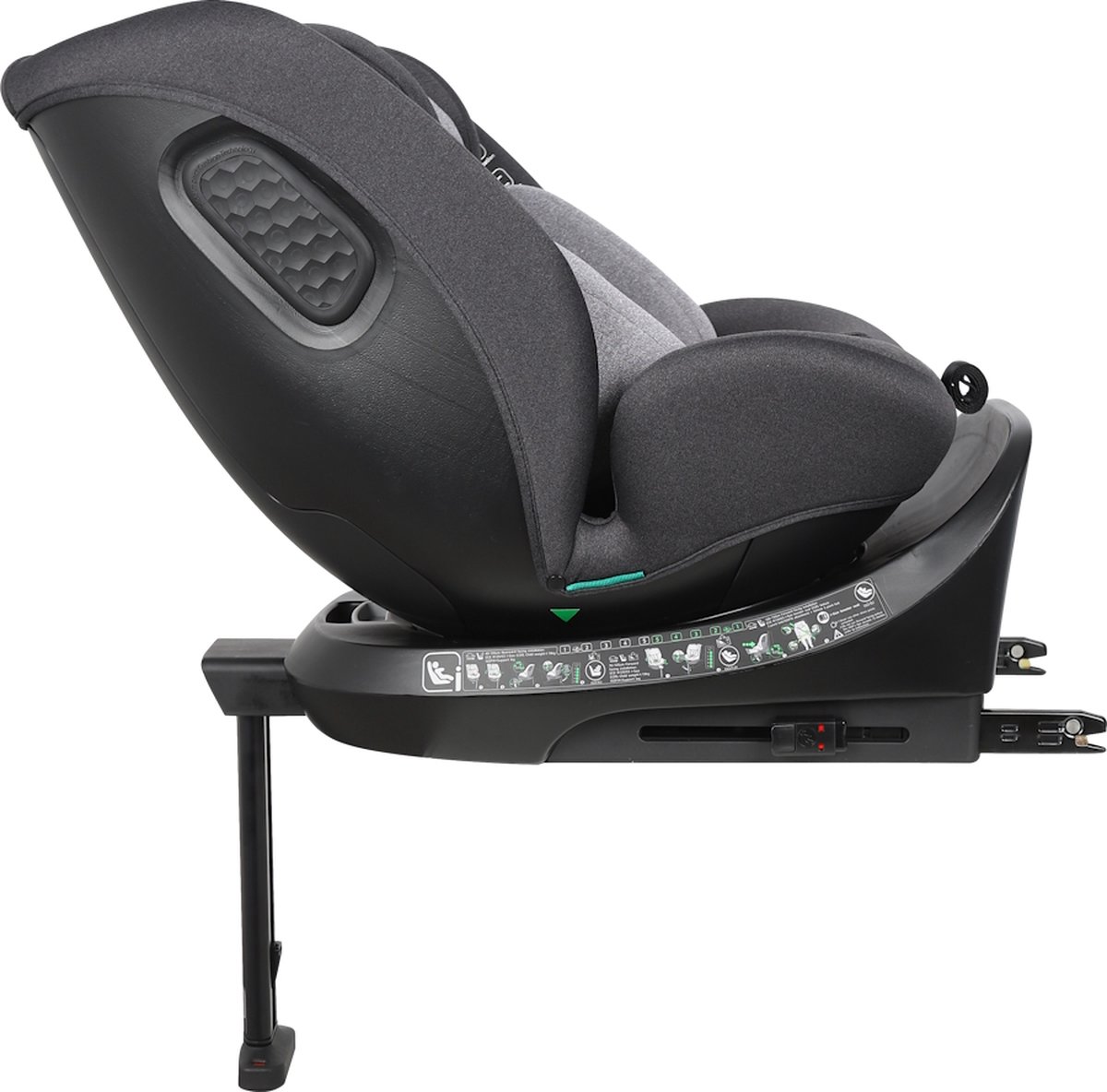 Ding Kai 360° Isofix Autostoel Zwart i-Size 0-12 Jaar
