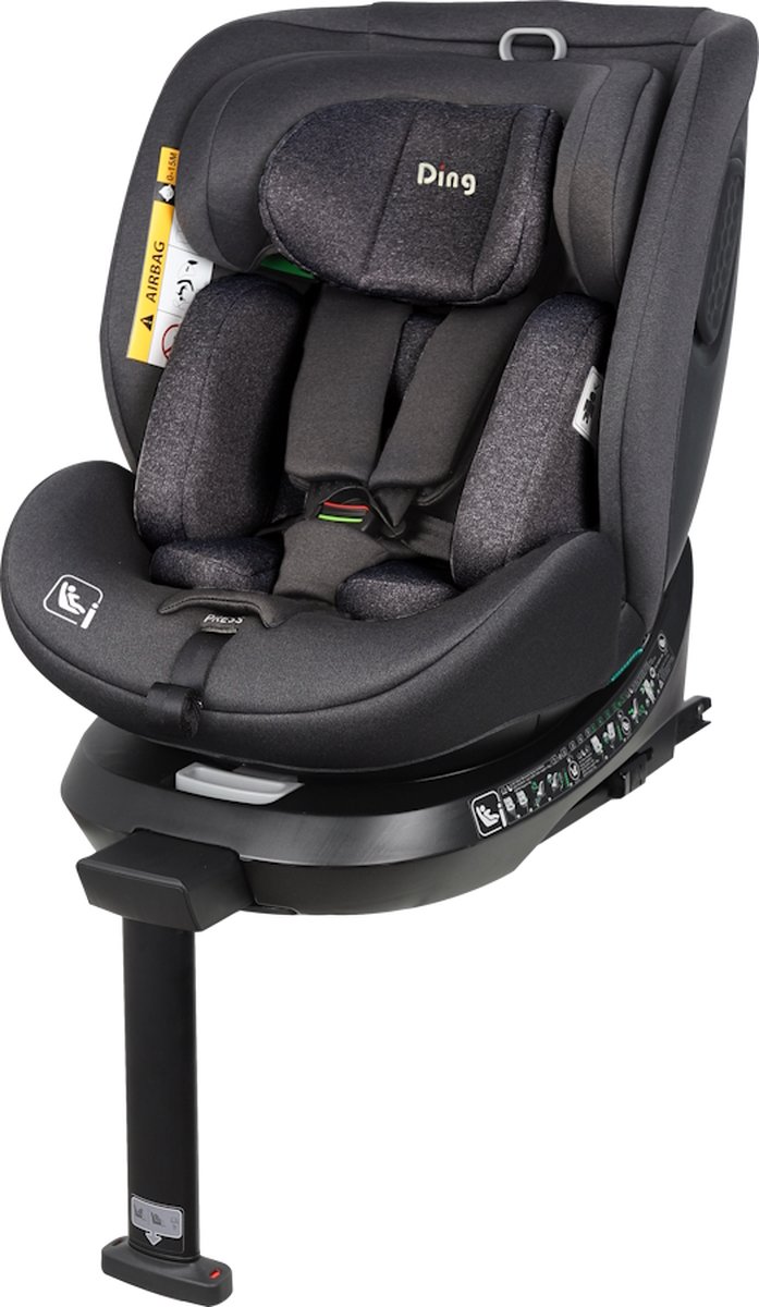 Ding Kai 360° Isofix Autostoel Zwart i-Size 0-12 Jaar