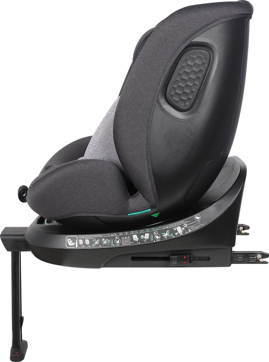 Ding Kai 360° Isofix Autostoel Zwart i-Size 0-12 Jaar
