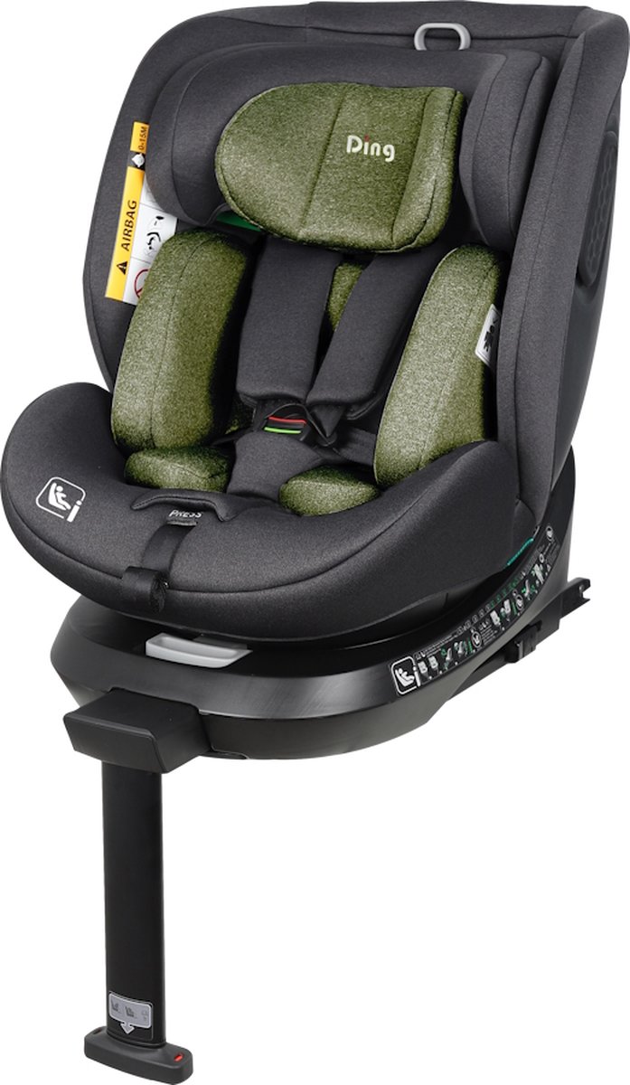 Ding Kai Autostoel Forest Green Isofix i-Size 0-12 Jaar