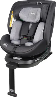 Ding Kai Autostoel Grijs 360° Draaibaar Isofix i-Size 0-12 Jaar