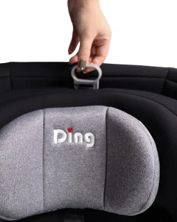 Ding Kai Autostoel Grijs 360° Draaibaar Isofix i-Size 0-12 Jaar