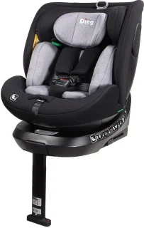 Ding Kai Autostoel Grijs 360° Draaibaar Isofix i-Size 0-12 Jaar