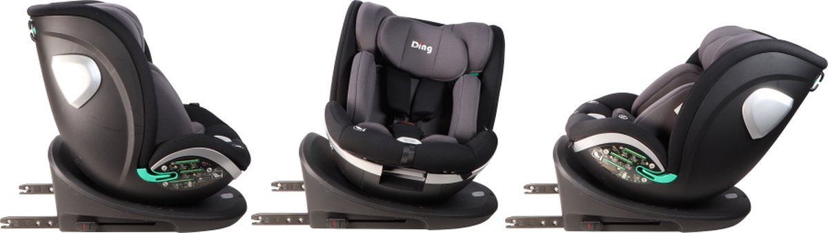 Ding Mace Autostoel i-Size 40-150 cm Black/Grey