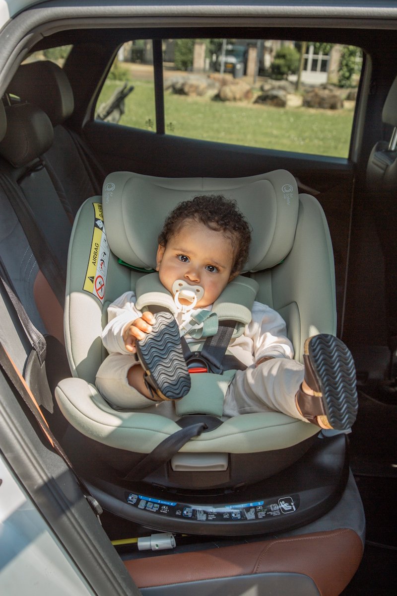 Ding Mae Autostoel Beige i-Size Isofix 0-12 jaar