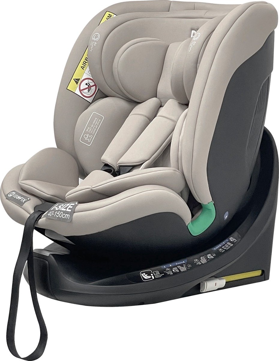 Ding Mae Autostoel Beige i-Size Isofix 0-12 jaar