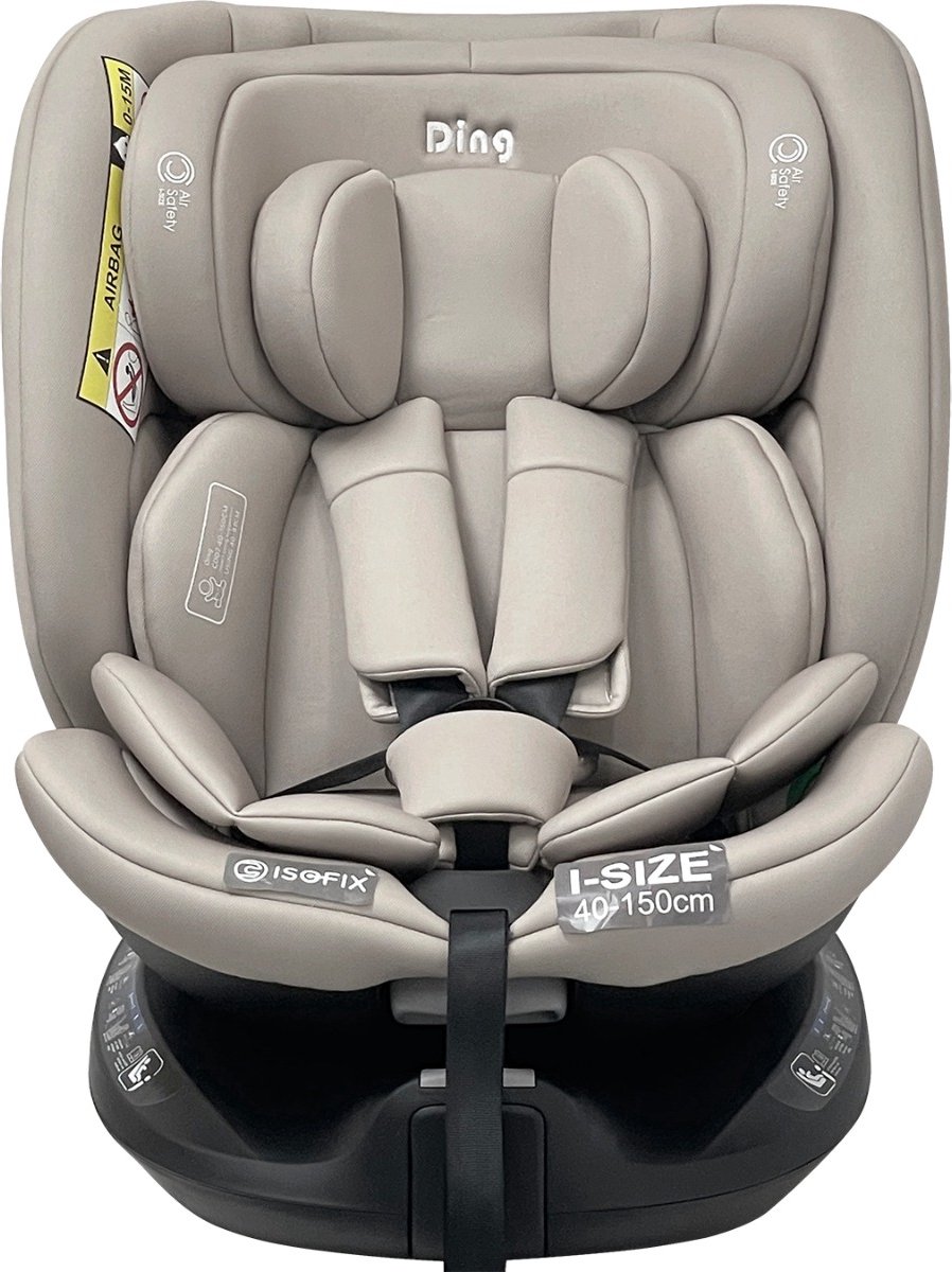 Ding Mae Autostoel Beige i-Size Isofix 0-12 jaar