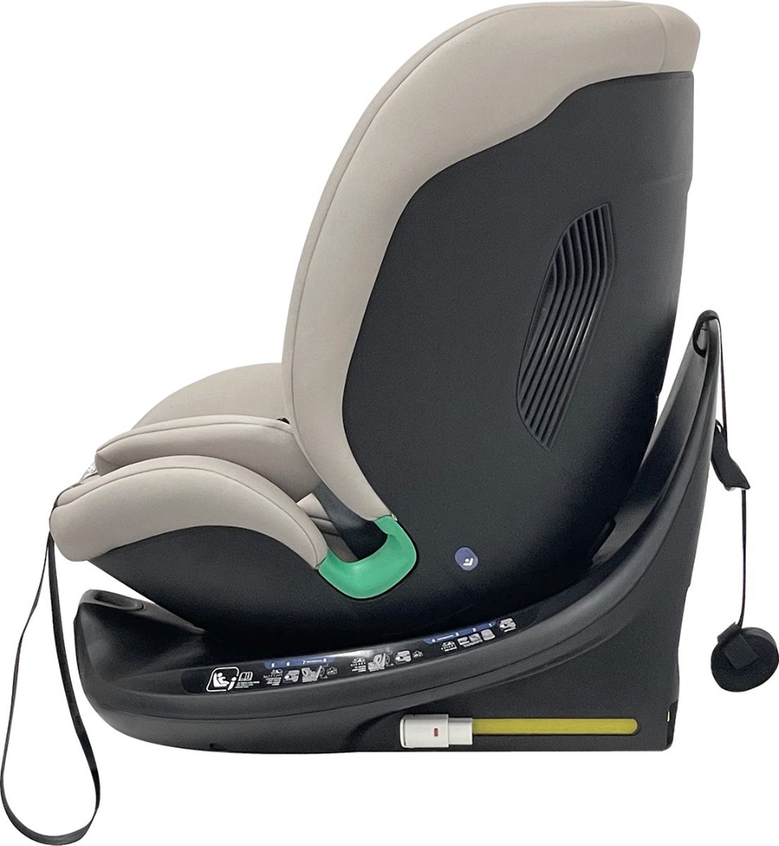 Ding Mae Autostoel Beige i-Size Isofix 0-12 jaar