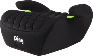 Ding Myla Booster Zwart Stoelverhoger i-Size 125-150 cm 6-12 jaar