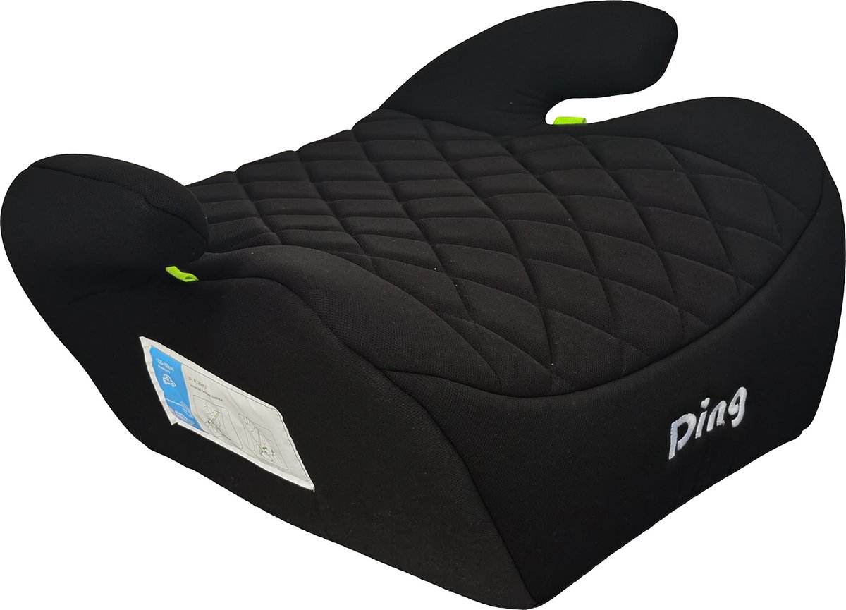 Ding Myla Booster Zwart Stoelverhoger i-Size 125-150 cm 6-12 jaar