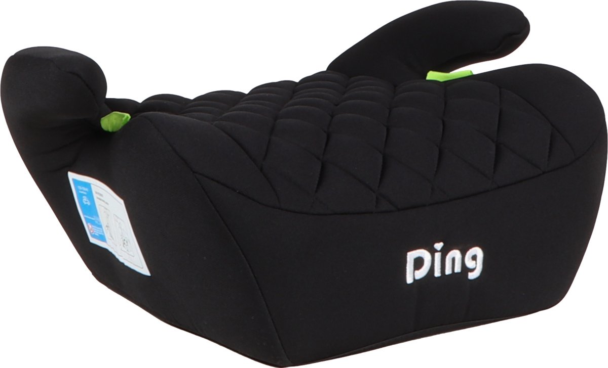 Ding Myla Booster Zwart Stoelverhoger i-Size 125-150 cm 6-12 jaar