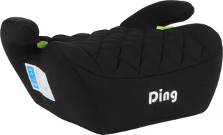 Ding Myla Booster Zwart Stoelverhoger i-Size 125-150 cm 6-12 jaar