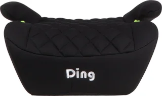 Ding Myla Booster Zwart Stoelverhoger i-Size 125-150 cm 6-12 jaar