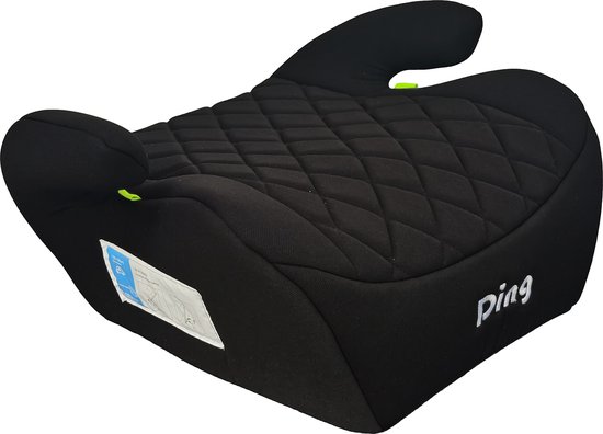Ding Myla Booster Zwart Stoelverhoger i-Size 125-150 cm 6-12 jaar
